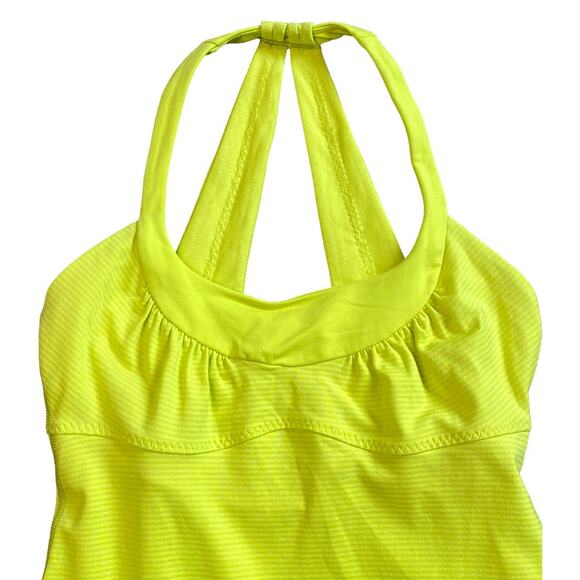 Lululemon Scoop Me Up Tank Top in Ray Bright Yellow Size 4 - Picture 6 of 10